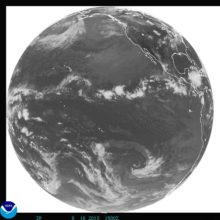 A GOES-15 (West) műhold ltal lefedett terlet 2013.06.16-nForrs: NOAA GEOSTATIONARY SATELLITE SERVER